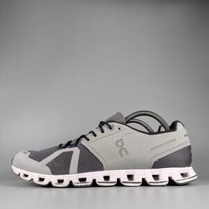 On Cloud 5 Gray White Men's 11 Gray White Running Sneakers Athletic Shoes Casual